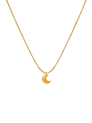 18kt Gold My Tribe Moon Pendant - Pippa Small _ Luxury, hand-crafted, ethically sourced jewellery