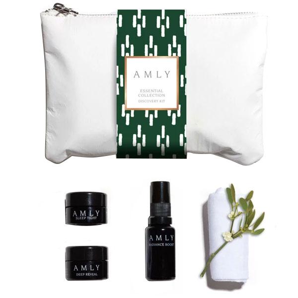 Amly Essential Collection skincare self-care gift kit