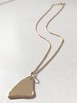 BAR JEWELLERY Flux Necklace Gold