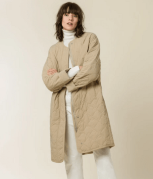 Ivy & Oak | Camille Coat Silver Fern (Pre-Order) | €229