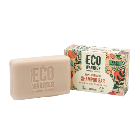 Clean and sustainable Eco Warrior shampoo bar
