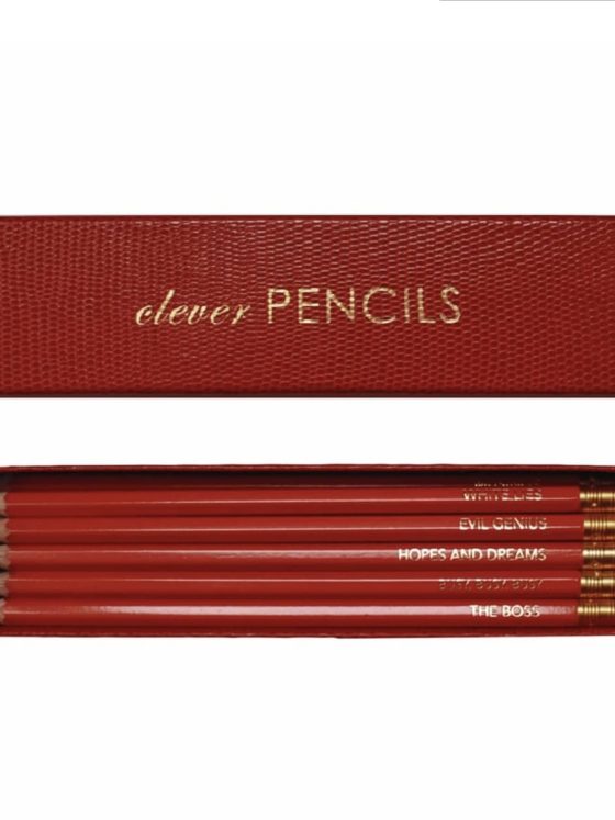 sloane stationary | Clever Pencils Red Box of Ten