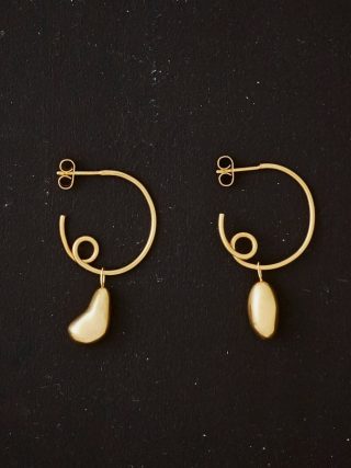 Jessie Harris - Bean Loop Earrings