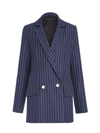 MOTHER OF PEARL Francis stripe jacket