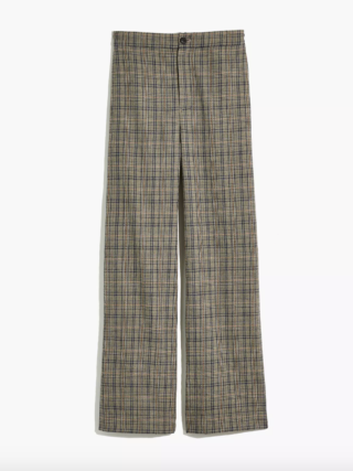 Madewell Huston Pull-On Full-Length Pants in Miltmore Plaid £106.47
