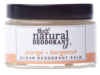 The Natural Deodorant Co. Clean Deodorant Balm Orange and Bergamot