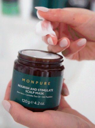 monpure | nourish and stimulate scalp mask | £63