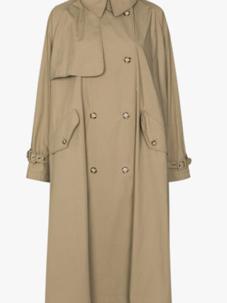 Stella McCartney Alexa cape trench coat _ Browns