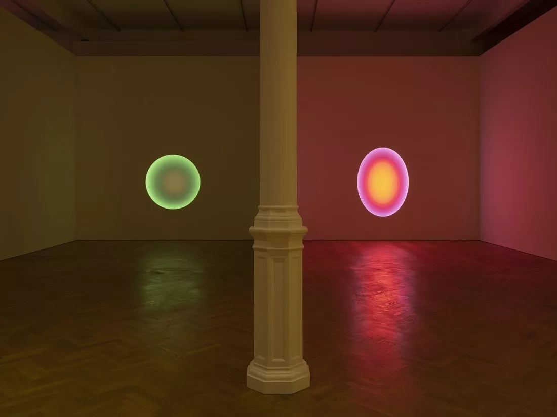 Installation view, James Turrell