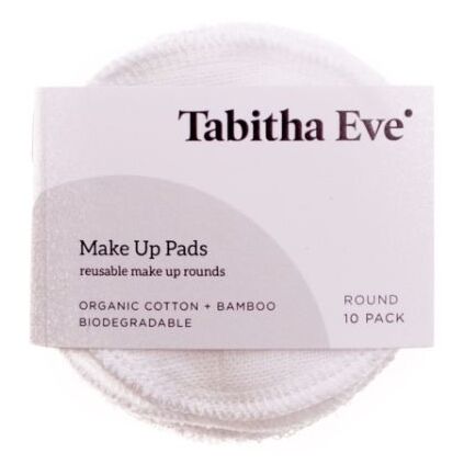 Tabitha Eve zero waste reusable beauty makeup rounds