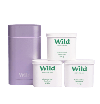 Clean and sustainable refillable Wild deodorant