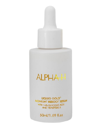 alpha-h | liquid gold midnight reboot serum | £70