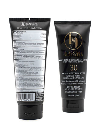 Black Girl Face & Body Sunscreen (SPF30) , £23.00