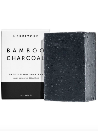 herbivore | bamboo charcoal cleansing bar soap | £11