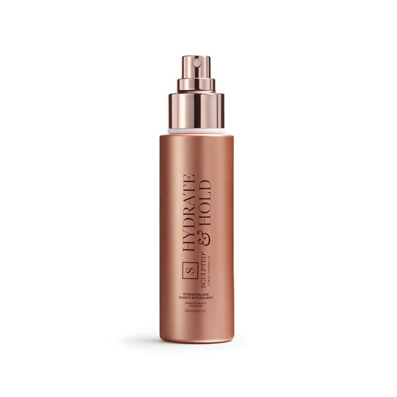 Sustainable beauty brand Sculpted By Aimee Connolly Hydrate & Hold setting spray