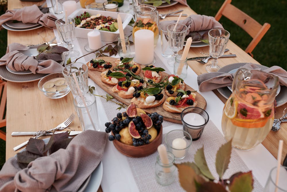 Sustainable dinner party